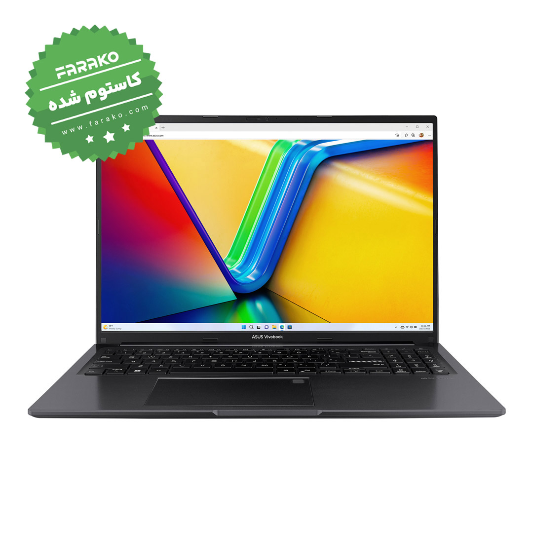 لپ تاپ ایسوس Vivobook R1605VA نمایشگر ۱۶ اینچی، پردازنده Core i3-1315U، گرافیک اینتل UHD، رم 16 گیگابایت، حافظه ۵۱۲ گیگابایت SSD – کاستوم شده