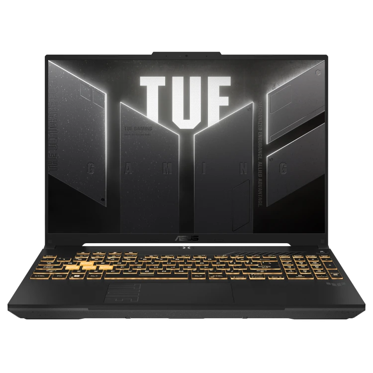 لپ تاپ ایسوس TUF Gaming F16 FX607VJ نمایشگر ۱۶ اینچی 144Hz، پردازنده Core 5-210H ، گرافیک 6 گیگابایت 3050، رم ۱۶ گیگابایت، حافظه ۵۱۲ گیگابایت SSD