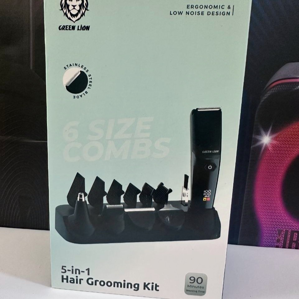 ماشین اصلاح سر و صورت گرین لاین 5in1 Grooming Kit — تصویر ۷