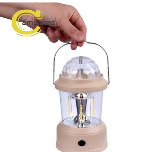 چراغ فانوسی شارژی رقص نوردار LF-3358 — تصویر ۶