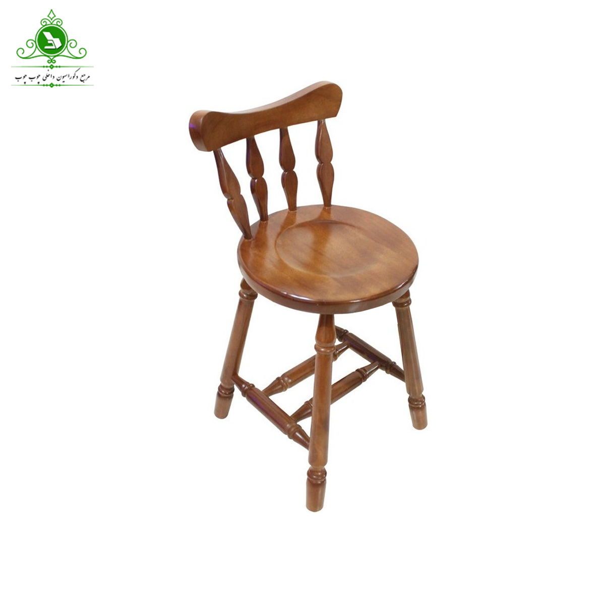 صندلی ناهارخوری چوبی مدل خرگوشی