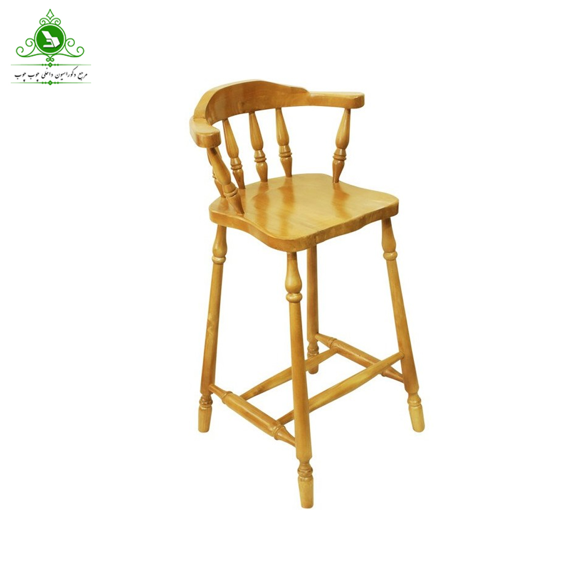 صندلی ناهارخوری چوبی مدل تگزاسی — تصویر ۵