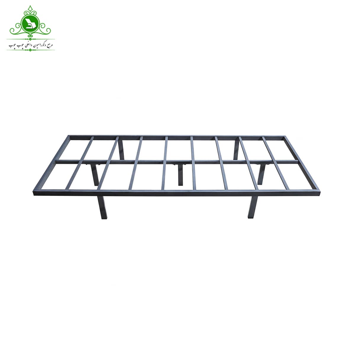 کفی تخت خواب یک نفره فلزی پایه پیچی — تصویر ۵
