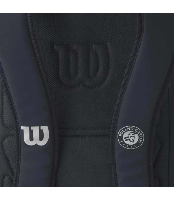 کوله تنیس ویلسون Roland Garros Navy 2024 — تصویر ۸