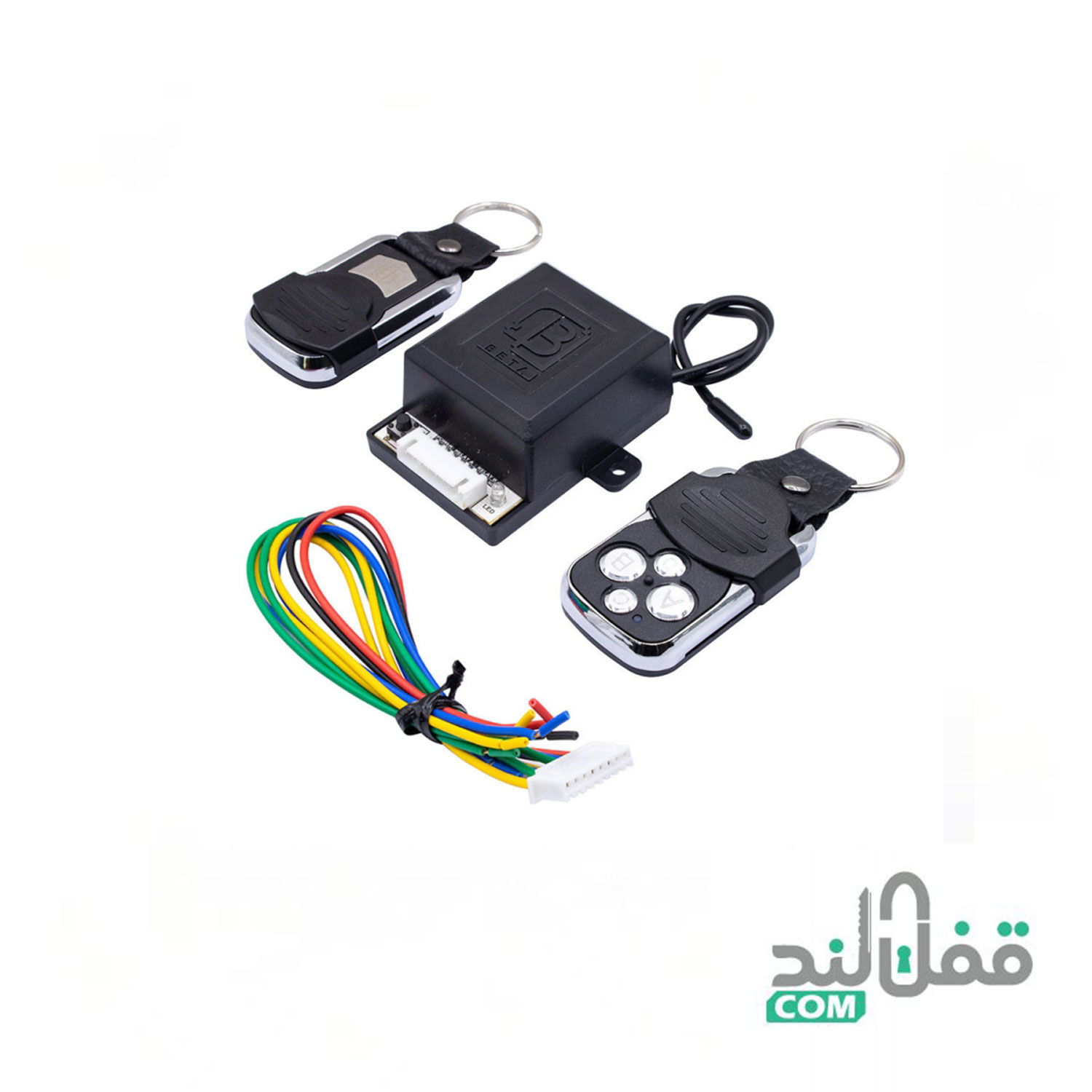 رسیور مینی دو رله صنعتی 433MHZ رادیویی با ریموت کد لرن مارک بتا — تصویر ۲