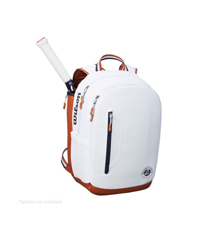 کوله تنیس ویلسون Roland Garros Backpack White — تصویر ۸