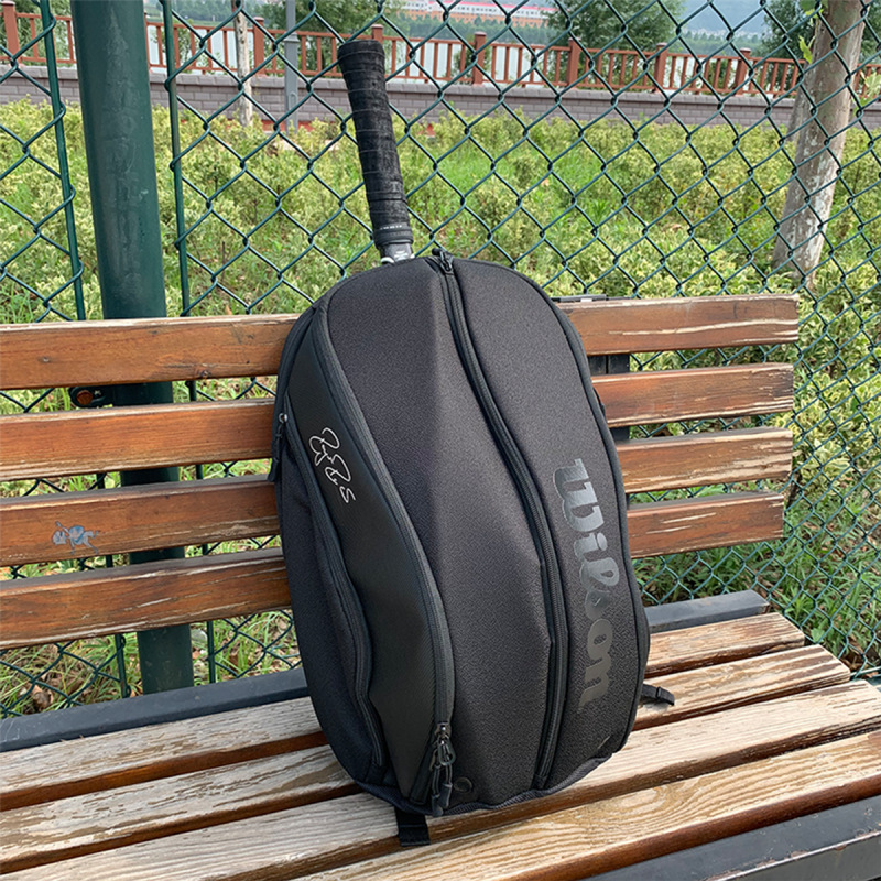 کوله تنیس ویلسون DNA Backpack Black — تصویر ۸