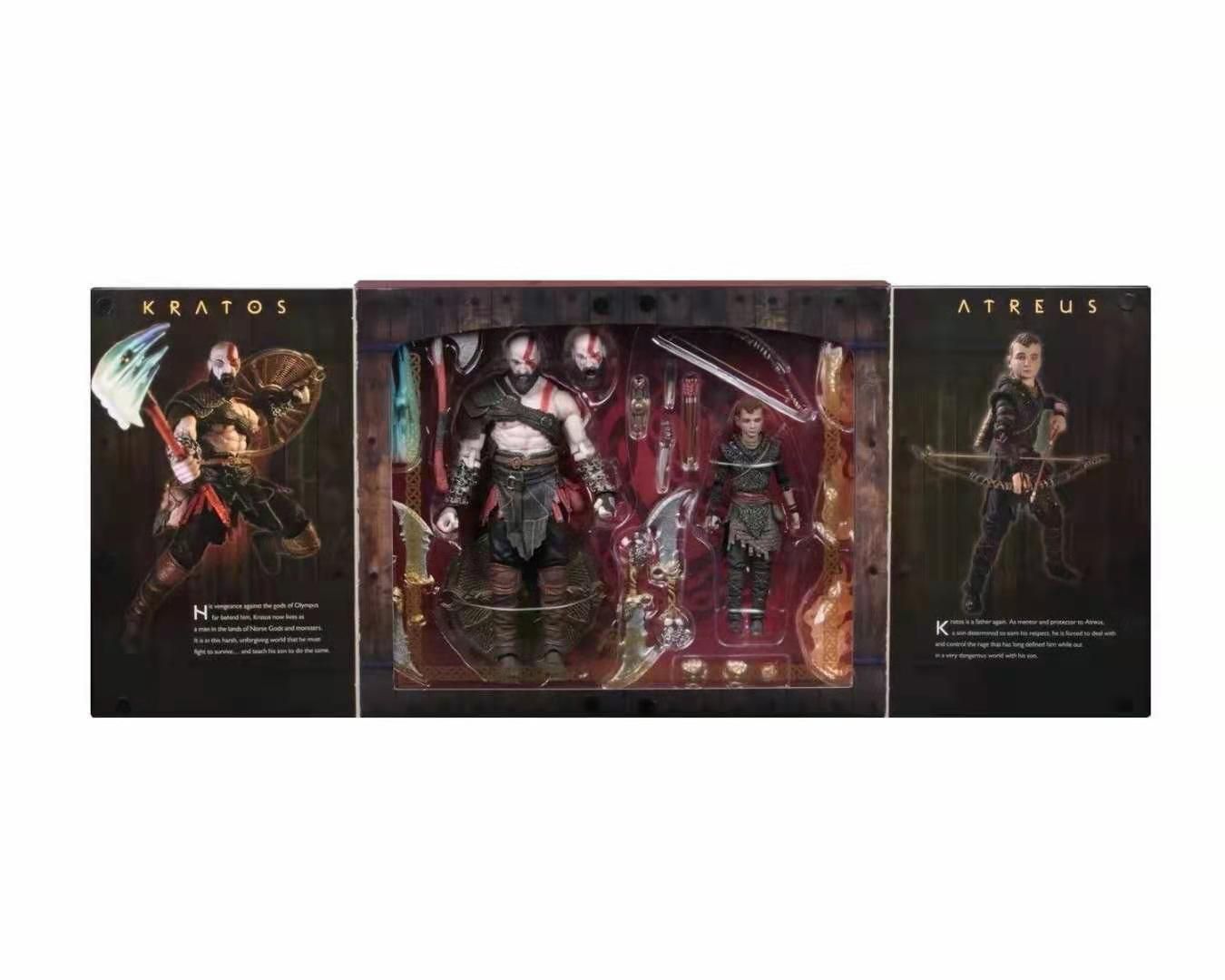 اکشن فیگور کریتوس و آترئوس گاد آو وار ۴ NECA God of War — تصویر ۳