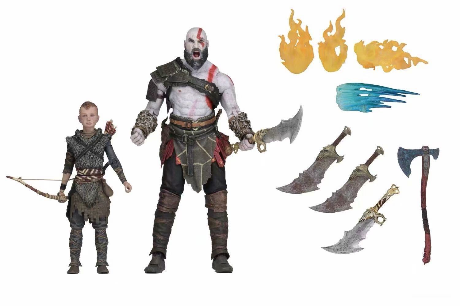 اکشن فیگور کریتوس و آترئوس گاد آو وار ۴ NECA God of War — تصویر ۴
