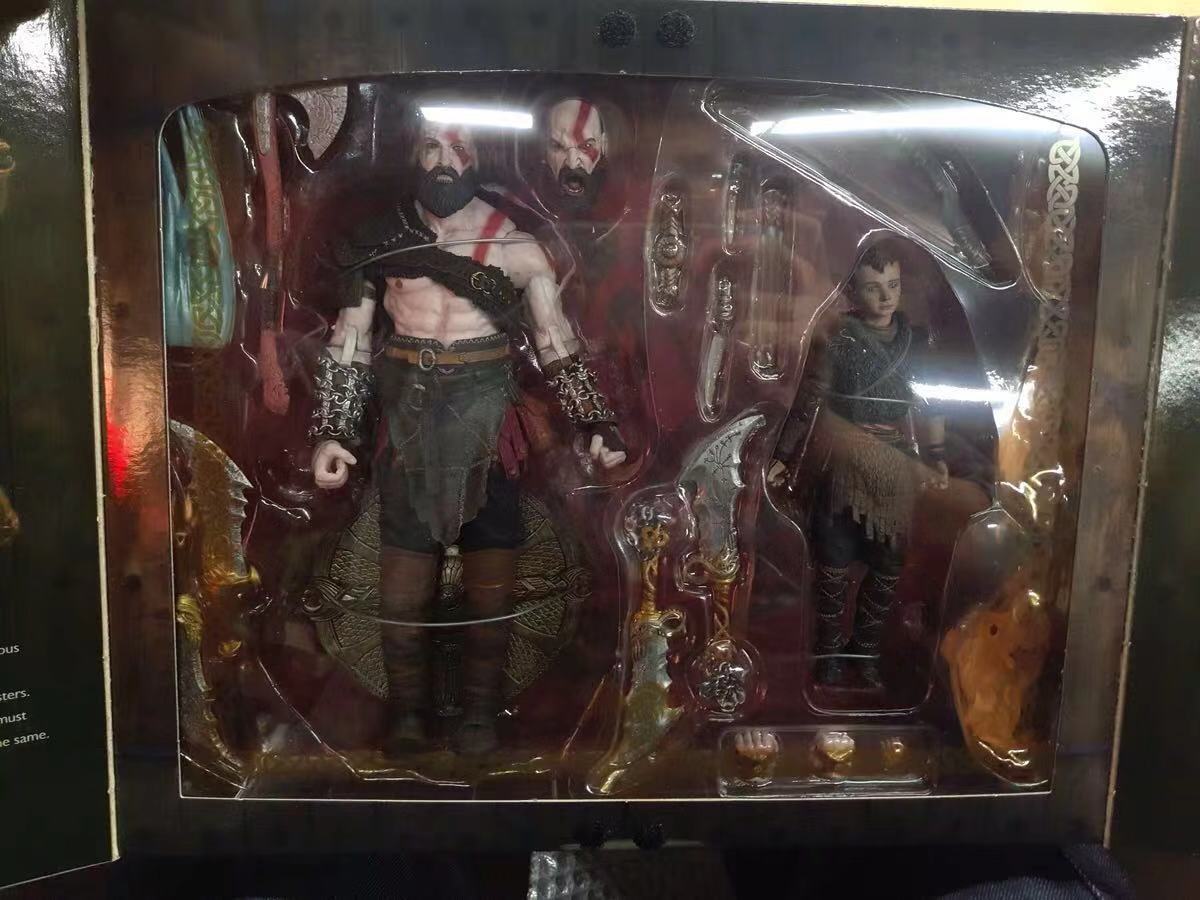 اکشن فیگور کریتوس و آترئوس گاد آو وار ۴ NECA God of War — تصویر ۶