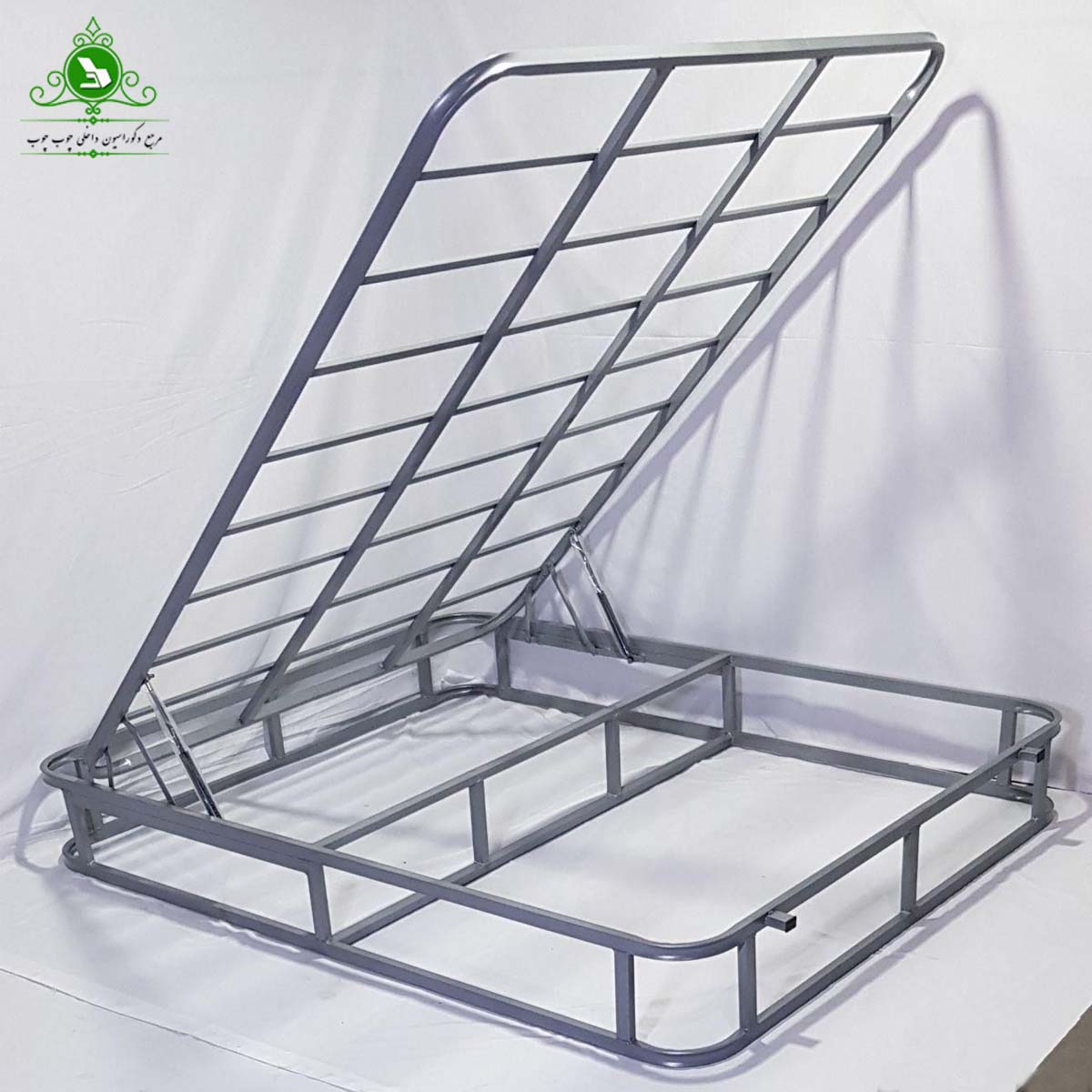 کفی تخت خواب جکدار تمام کلاف عرض 120