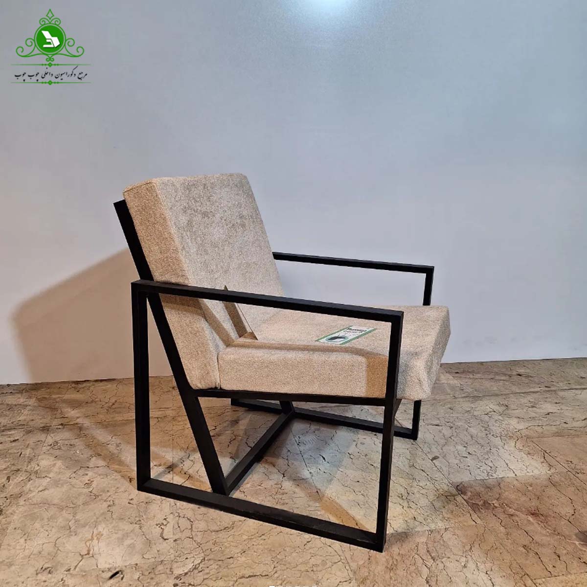 مبل اداری تک نفره مدل تدی
