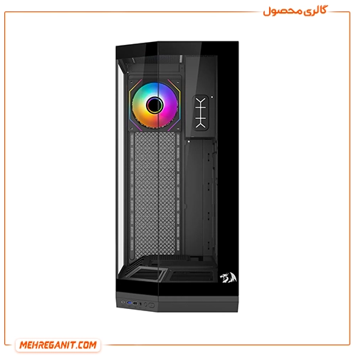 کیس گیمینگ ردراگون مدل Redragon EDGE CA-608 مشکی — تصویر ۵