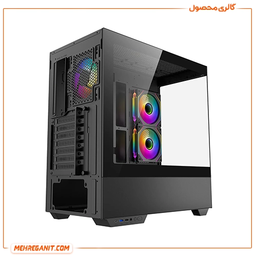 کیس گیمینگ ردراگون مدل Redragon Reflect CA-607 مشکی — تصویر ۵