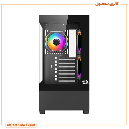 کیس گیمینگ ردراگون مدل Redragon Reflect CA-607 مشکی — تصویر ۶