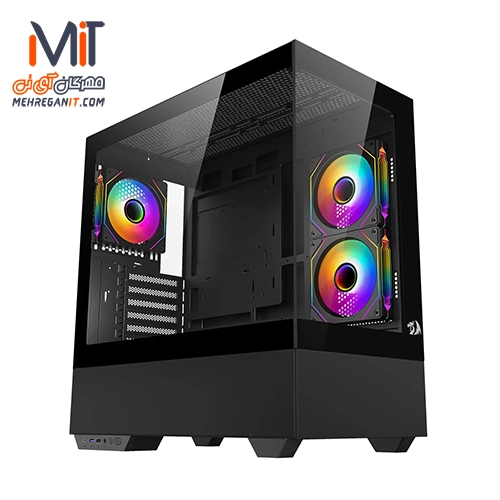 کیس گیمینگ ردراگون مدل Redragon Reflect CA-607 مشکی