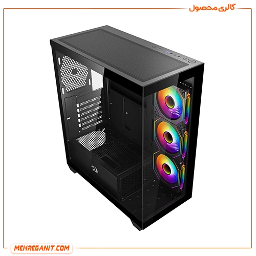 کیس گیمینگ ردراگون مدل Redragon Deflect CA-609B — تصویر ۳