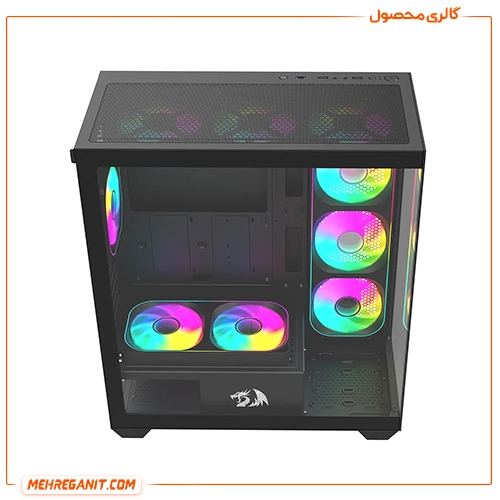 کیس گیمینگ ردراگون مدل Redragon Deflect CA-609B — تصویر ۶