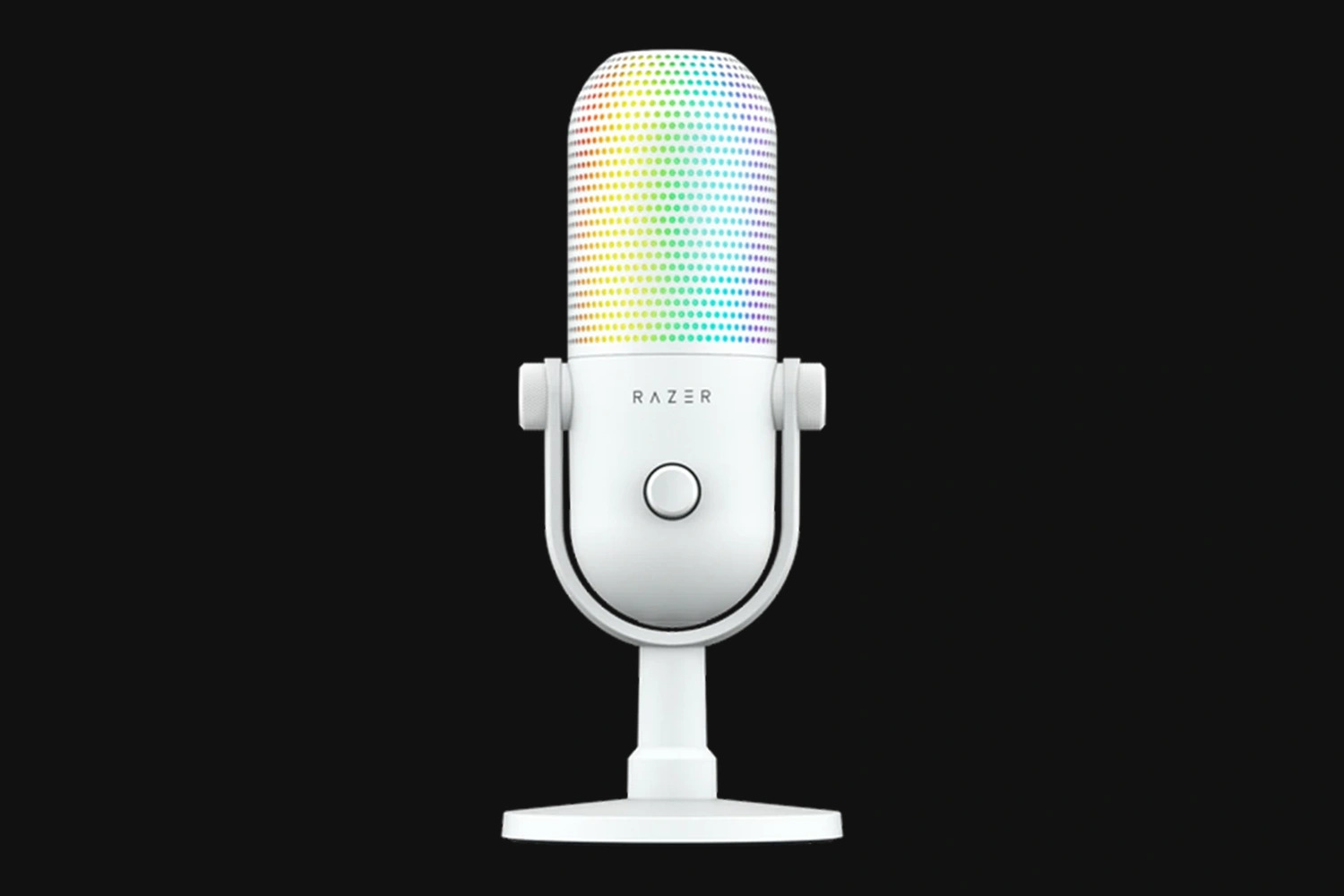 میکروفون ریزر مدل Seiren V3 Chroma سفید — تصویر ۷