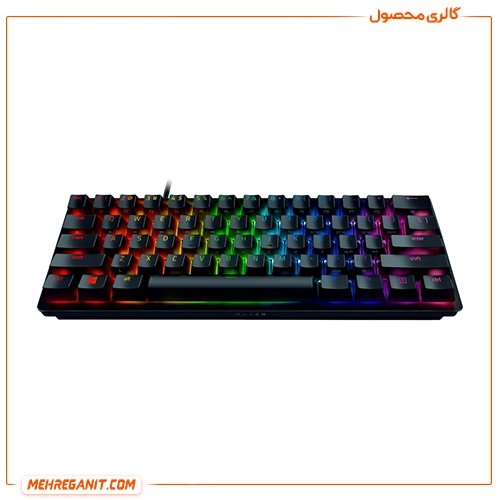 کیبورد گیمینگ ریزر مدل (Huntsman mini (Purple Switch — تصویر ۳
