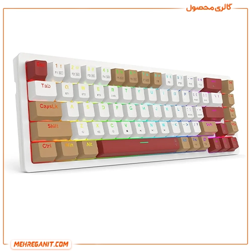 کیبورد گیمینگ ردراگون مدل Rammus K677 WLR Pro — تصویر ۶