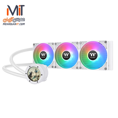 خنک کننده مایع پردازنده ترمالتیک مدل TH360 V2 Ultra ARGB Sync AIO سفید