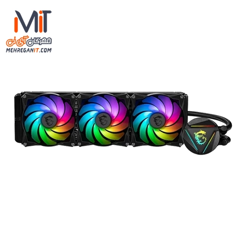 خنک کننده مایع پردازنده ام اس آی مدل MAG CORELIQUID 360R V2 مشکی — تصویر ۲