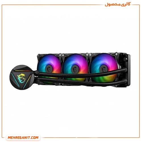 خنک کننده مایع پردازنده ام اس آی مدل MAG CORELIQUID 360R V2 مشکی — تصویر ۴