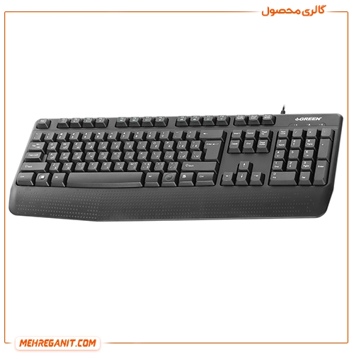کیبورد با سیم گرین مدل GK 306 — تصویر ۳