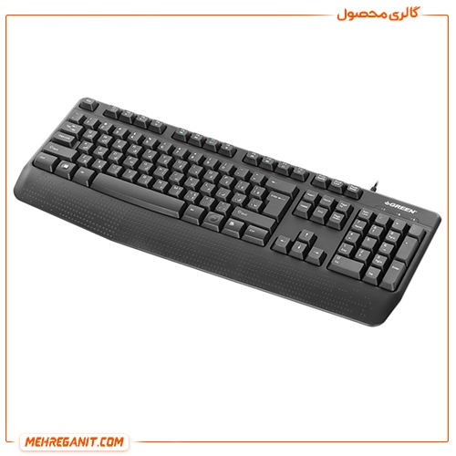 کیبورد با سیم گرین مدل GK 306 — تصویر ۶