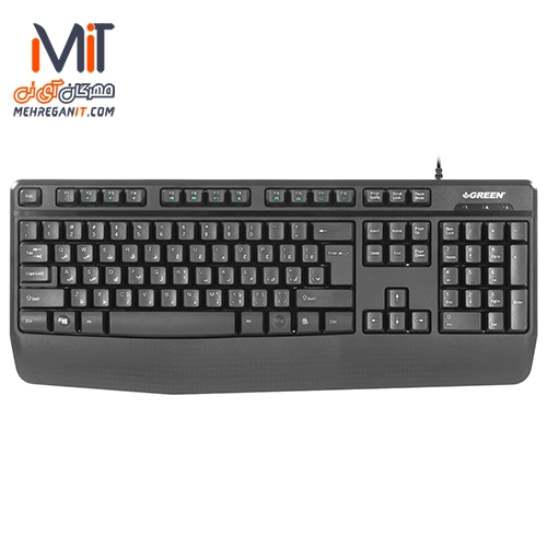 کیبورد با سیم گرین مدل GK 306