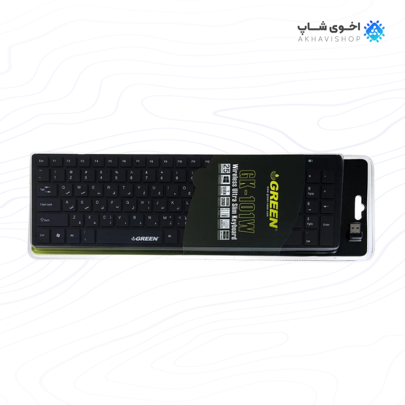کیبورد بی سیم گرین مدل GK 101W — تصویر ۵