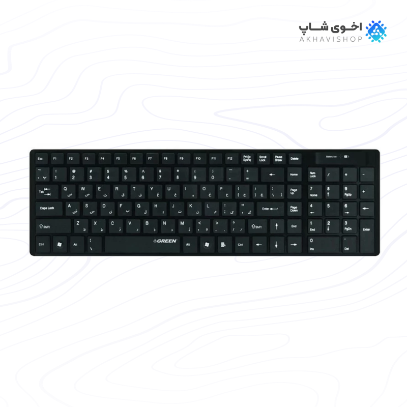 کیبورد بی سیم گرین مدل GK 101W — تصویر ۶
