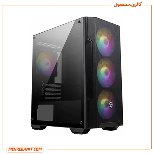 کیس و پاور گیمینگ ام اس آی مدل MAG FORGE M100A + MAG A500N-H — تصویر ۳