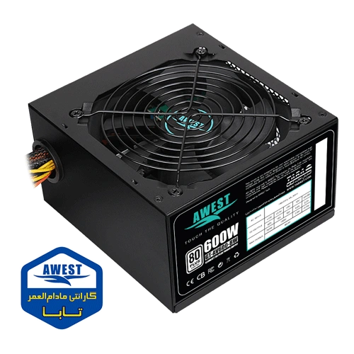 پاور کامپیوتر اوست Awest GT-AV600-BW — تصویر ۵