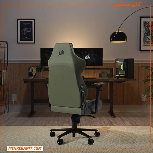 صندلی گیمینگ کورسیر مدل Corsair TC500 Luxe Sherwood Green — تصویر ۵