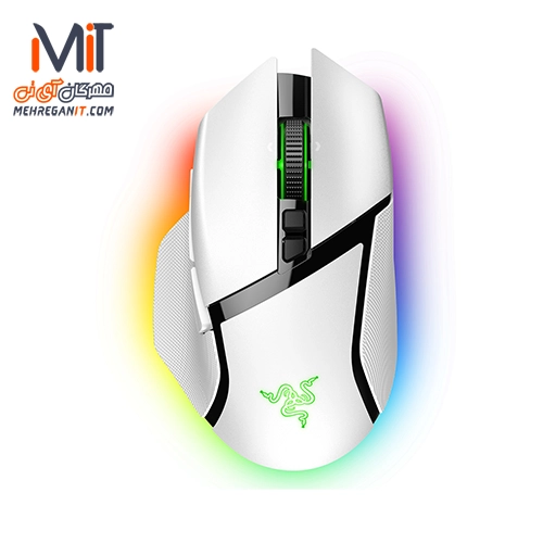 ماوس گیمینگ بی‌سیم ریزر مدل سفید Razer Basilisk V3 Pro