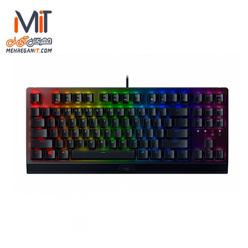 کیبورد مکانیکال گیمینگ ریزر مدل RAZER BlackWidow V3 TKL