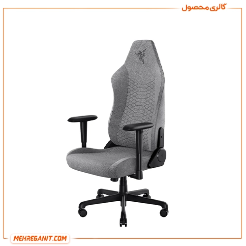 صندلی گیمینگ ریزر مدل Razer Iskur V2 X Light Gray — تصویر ۴