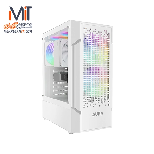 کیس کامپیوتر گیم دیاس مدل Gamdias AURA GC7 WH — تصویر ۲