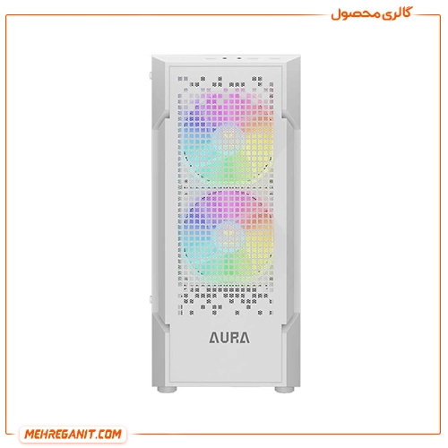 کیس کامپیوتر گیم دیاس مدل Gamdias AURA GC7 WH — تصویر ۵