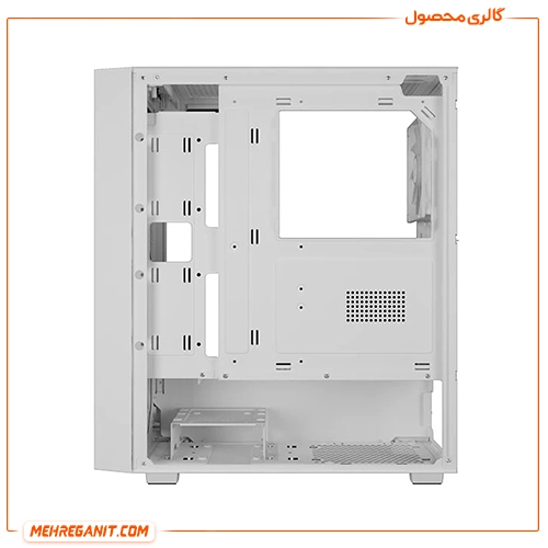 کیس کامپیوتر گیم دیاس مدل AURA GC2 Elite White Mid Tower — تصویر ۴