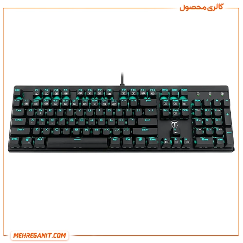 کیبورد گیمینگ تی دگر مدل Escort T-TGK303 — تصویر ۳