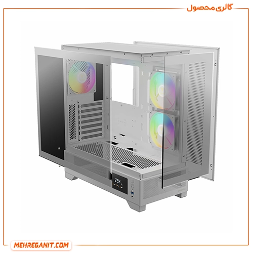 کیس کامپیوتر گیم دیاس مدل Gamdias Atlas M1 White — تصویر ۷