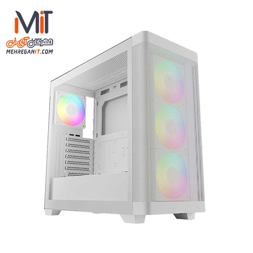 کیس کامپیوتر گیمینگ گیم دیاس مدل Gamdias ATHENA M3 White — تصویر ۲