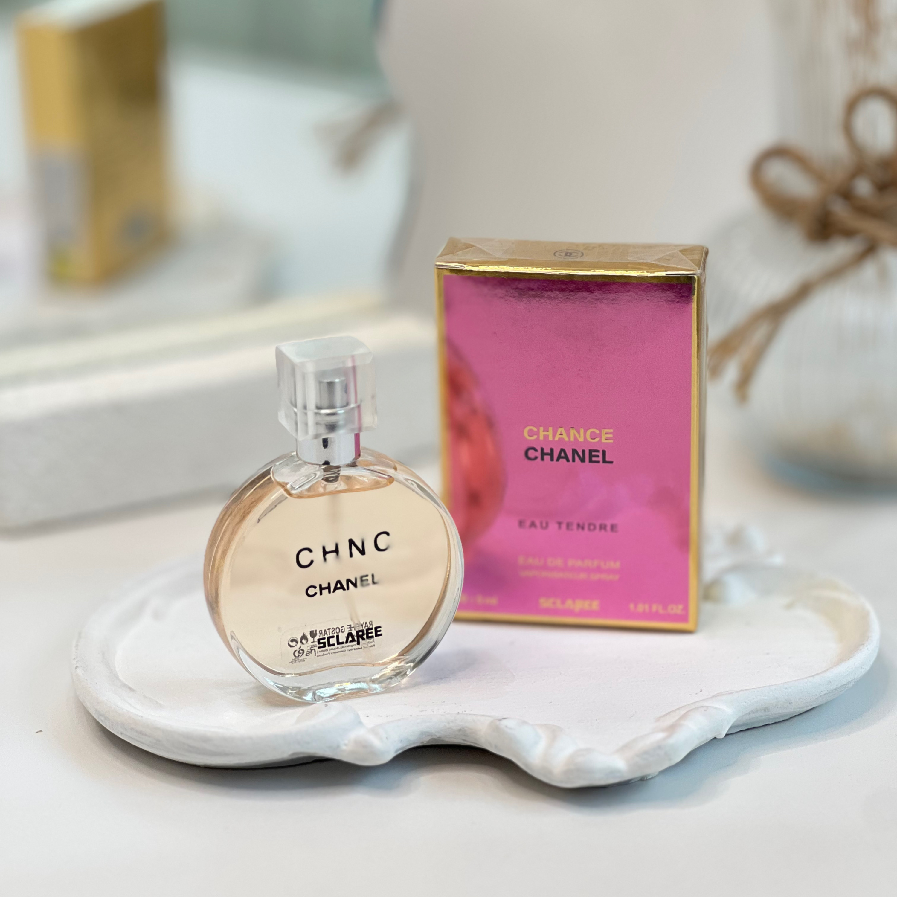 ادوپرفیوم مینیاتوری 30 میل اسکلاره مدل Chanel Chance چنل چنس SCLAREE