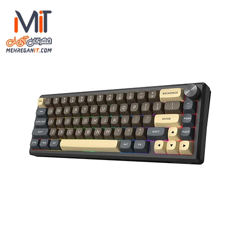 کیبورد بی سیم مکانیکال گیمینگ ردراگون URANUS PRO K727 CGY