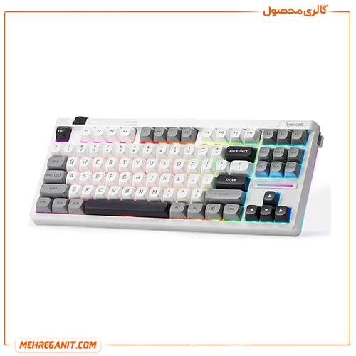 کیبورد بی سیم مکانیکال گیمینگ ردراگون K729 PRO WGB RGB — تصویر ۳