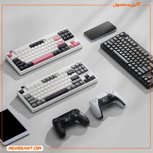 کیبورد بی سیم مکانیکال گیمینگ ردراگون K729 PRO WGB RGB — تصویر ۵