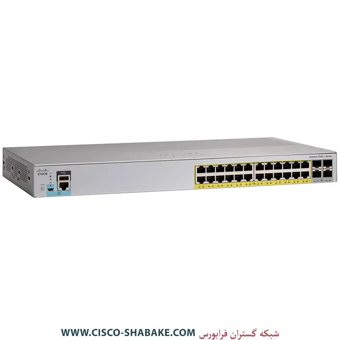سوئیچ سیسکو WS-C2960L-24TQ-LL — تصویر ۳